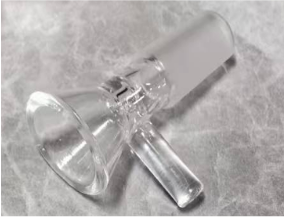 Clear Cone Piece Glass - 19mm