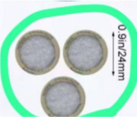 24mm Activated Carbon Filter Replacements (100pk)