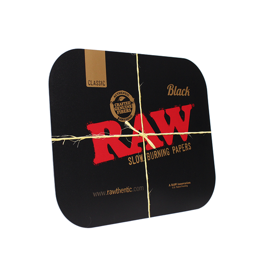 RAW BLACK MAGNETIC ROLLING TRAY COVER FOR SMALL