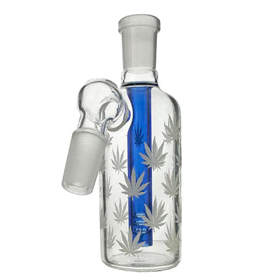 MARIJUANA LEAF Glow In The Dark Ash Catcher - 14mm