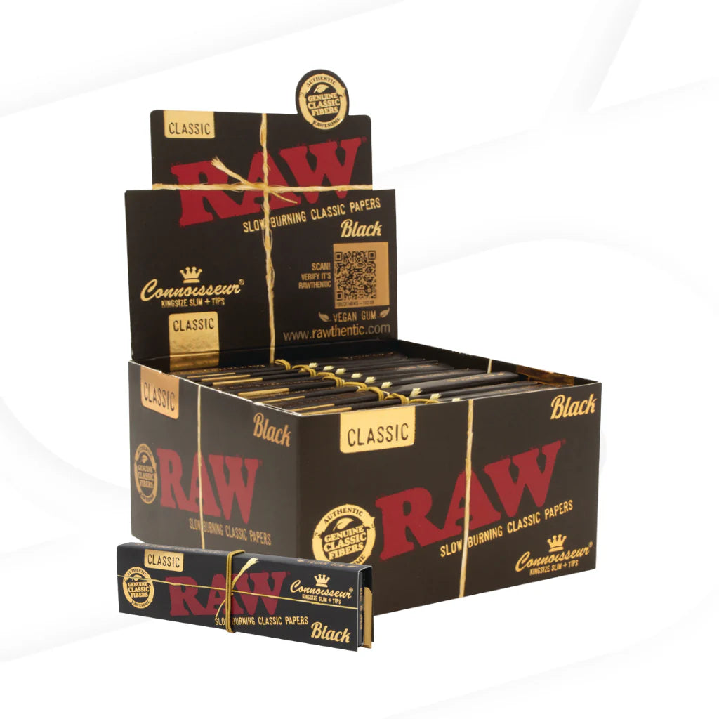 RAW Black Connoisseur - 1¼ Size
