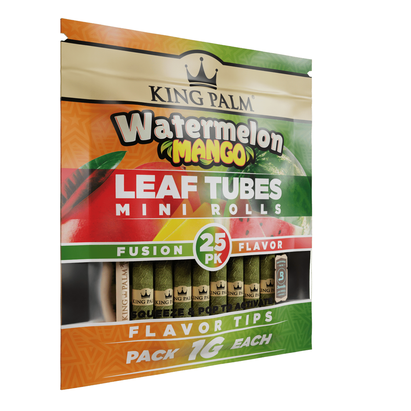 KING PALM Watermelon Mango Mini - 25pk