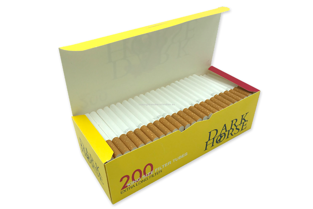 DARK HORSE XLONG TUBES 24MM* 8MM (100 tubes)X100 small boxes - shipper